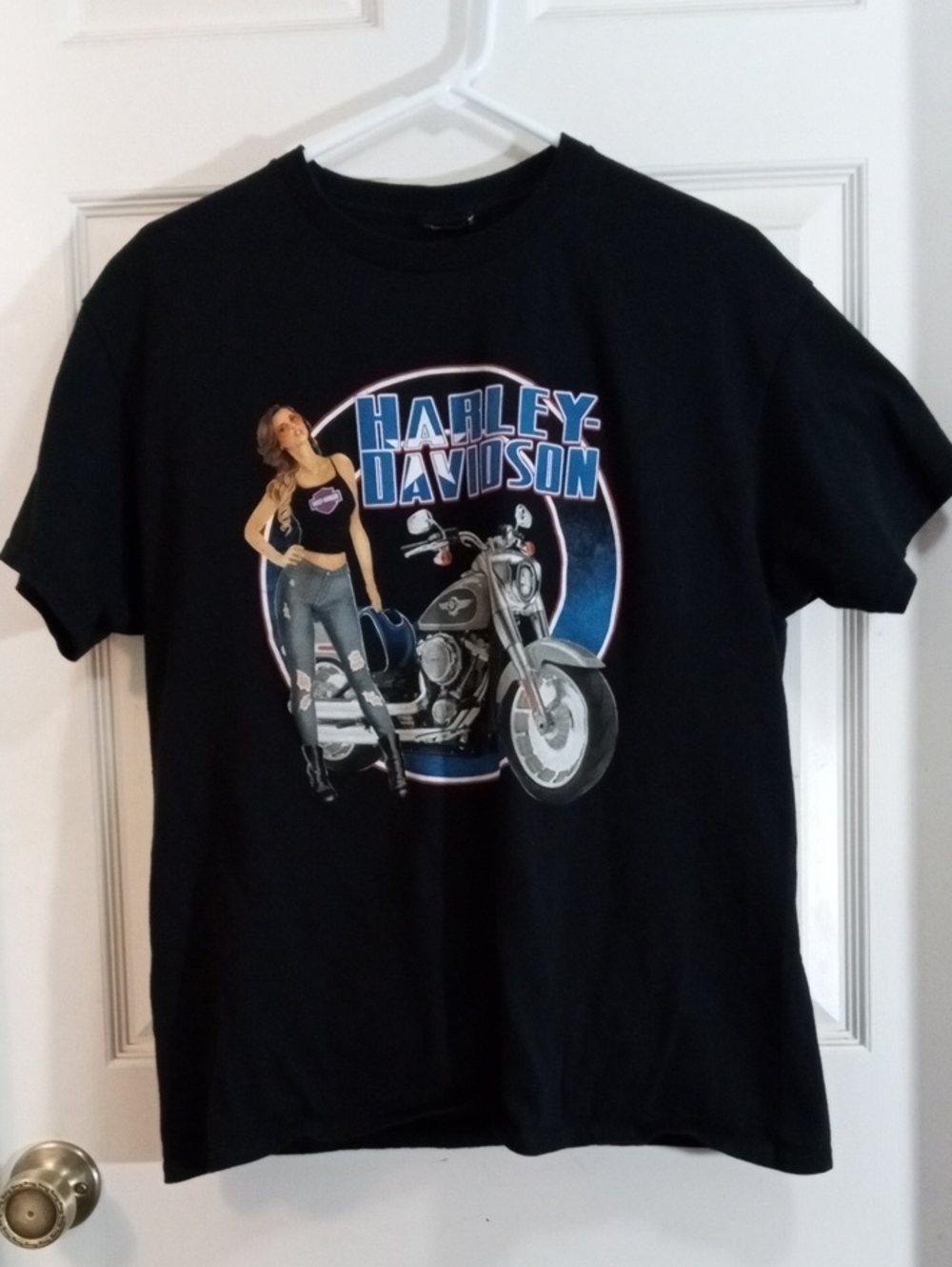 Harley-Davidson Black Short Sleeve Tee Shirt Men’s Large - Picture 2 of 6
